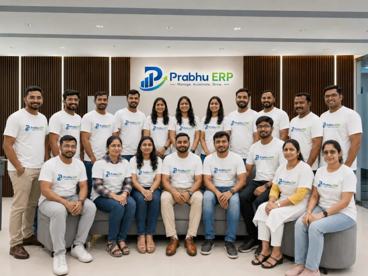 Prabhu ERP product, implementation and customer support team in India